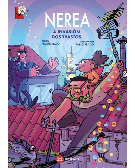 Nerea. A invasión dos trastos (Capa mole com abas) 1