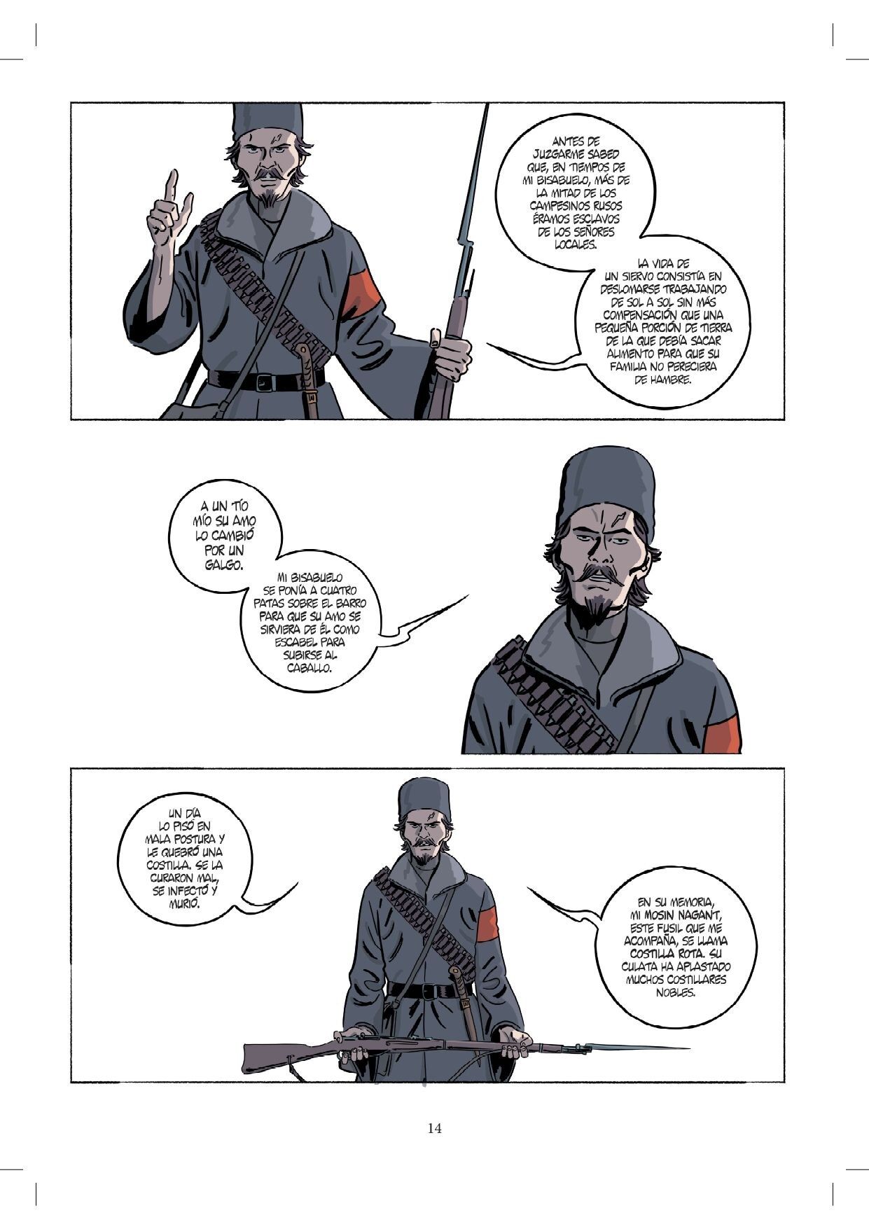 La Revolución rusa contada para escépticos (novela gráfica) (Tapa dura) 2