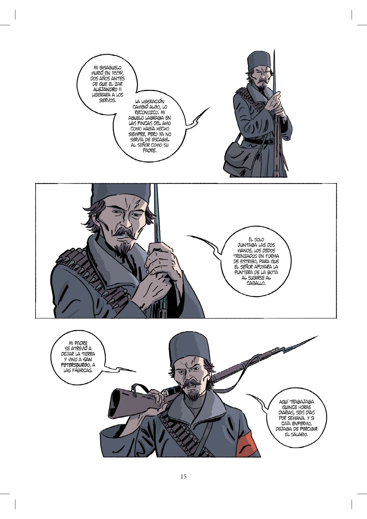 La Revolución rusa contada para escépticos (novela gráfica) (Tapa dura) 3