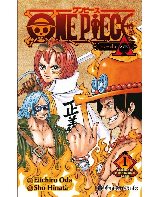 One Piece: Portgas Ace nº 01/02 (novela) (Capa mole com abas) 1