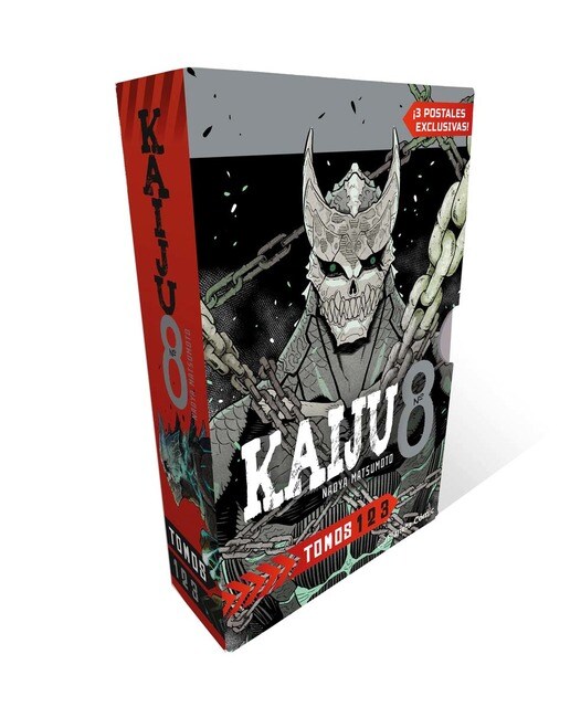 Imagen 0 de Shonen Starter Set Kaiju 8 nº 1+2+3 (Tapa blanda)