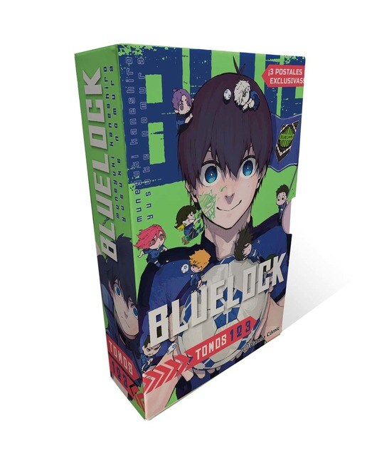 Imagen 0 de Shonen Starter Set Blue Lock nº 1+2+3  (Tapa blanda)