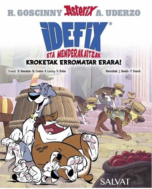 Imagem 0 de Idefix eta menderakaitzak, 2. Kroketak erromatar erara! (Capa mole com abas)