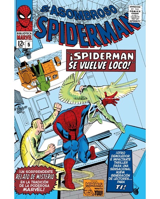 Imagen 0 de Biblioteca marvel el asombroso spiderman 5. 1965: the amazing spider-man 19-24 usa  (Tapa blanda)