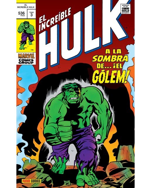Imagen 0 de Marvel gold el increíble hulk 3. a la sombra de... ¡el gólem!  (Tapa dura)