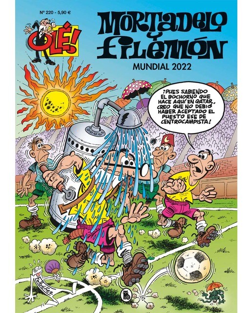 Mortadelo y Filemón. Mundial 2022 (Olé! Mortadelo 220) (Capa mole) 1