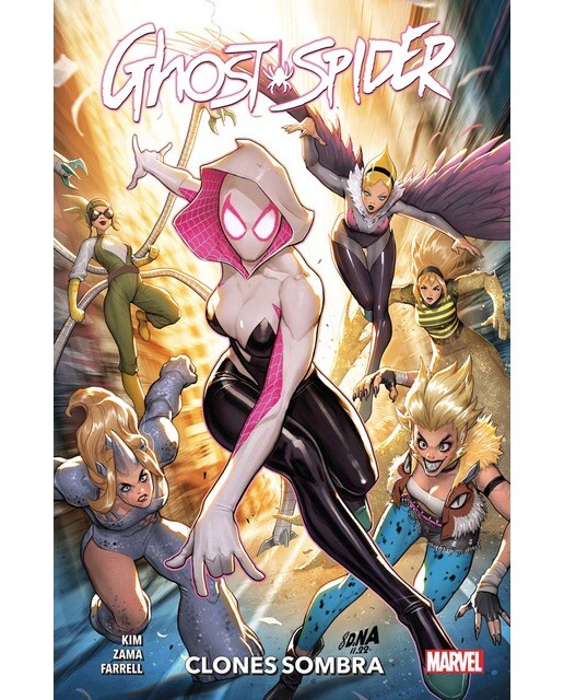 Imagen 0 de 100% Marvel ghost spider 6. clones sombra  (Tapa blanda)