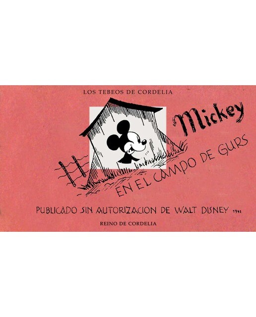 Mickey en el campo de Gurs 1
