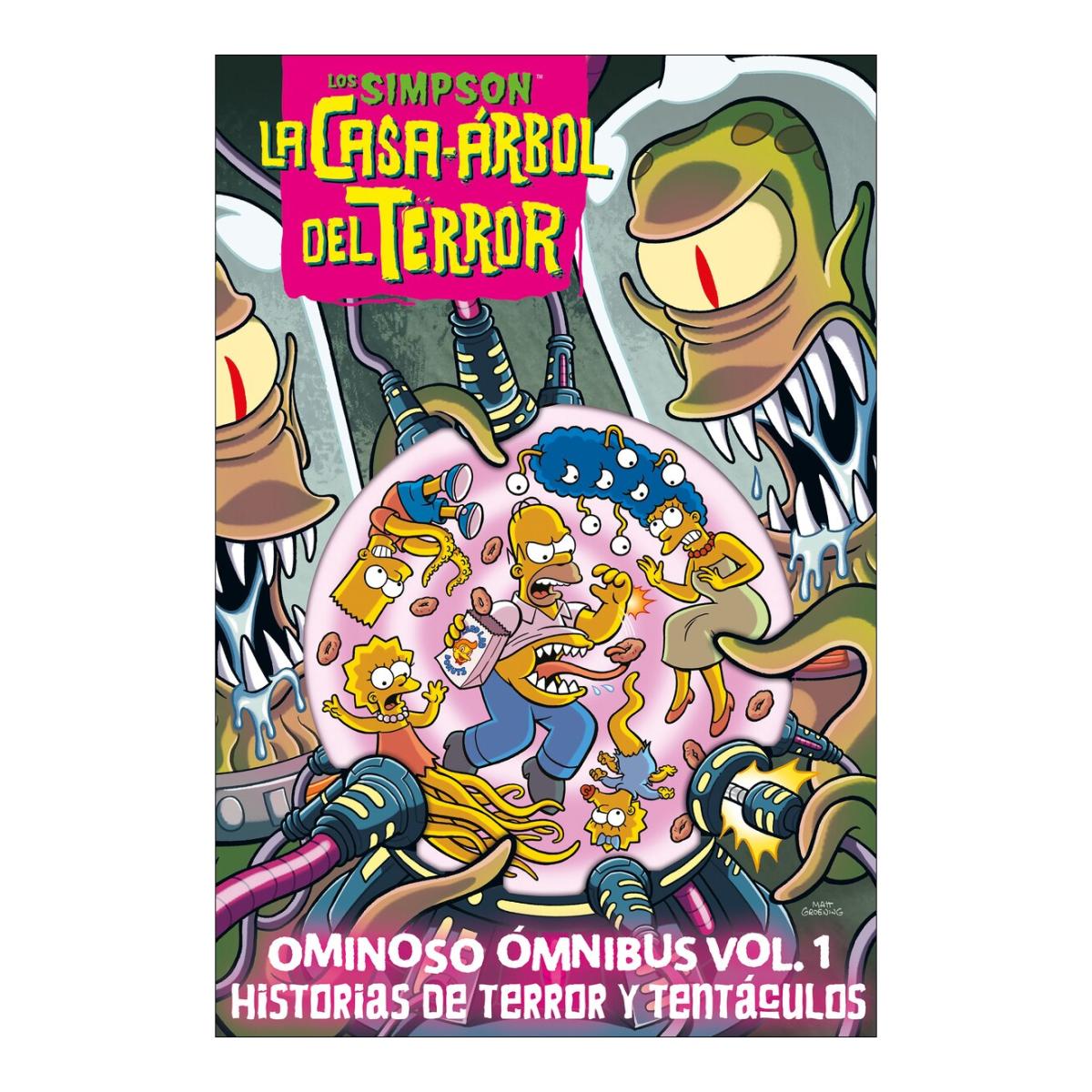 Los Simpson: La casa-árbol del terror 1: Ominoso Ómnibus vol. 1 Historias de terror y tentáculos (Capa dura) 1