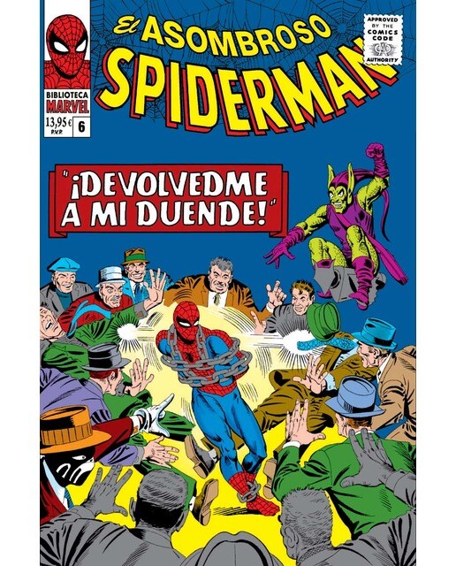 Imagen 0 de Biblioteca marvel el asombroso spiderman 6. 1965: the amazing spider-man 25-29, annual 2 usa  (Tapa blanda)