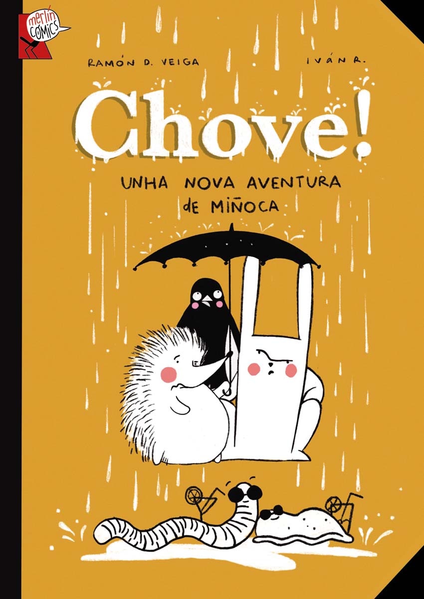 Imagem 0 de Chove!: Unha nova aventura de Miñoca (Capa mole com abas)