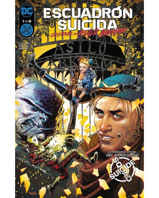 Imagen 0 de Escuadrón Suicida: Destruir el Asilo Arkham núm. 1 de 5  (Tapa blanda)