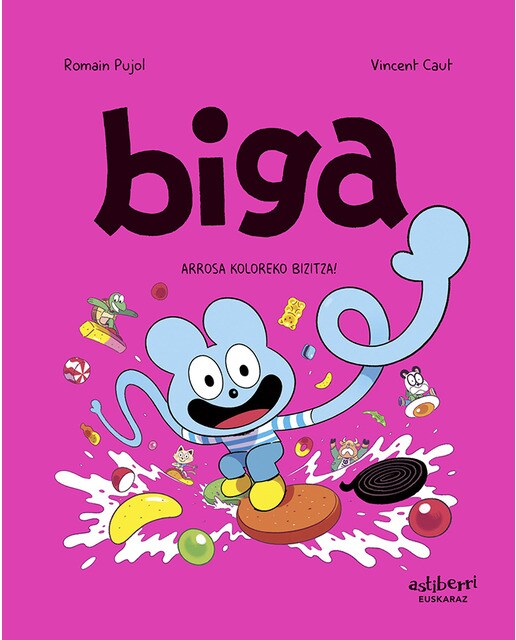 Imagem 0 de Biga 6. Arrosa koloreko bizitza! (Capa mole com abas)