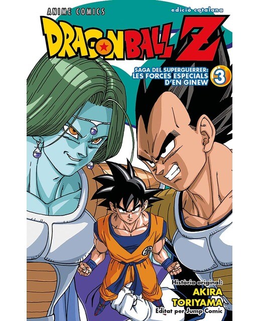Imagen 0 de Bola de Drac Z Anime Series Ginew n. 03/06  (Tapa blanda con sobrecubierta)