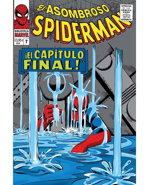 Biblioteca marvel el asombroso spiderman 7. 1965-66: the amazing