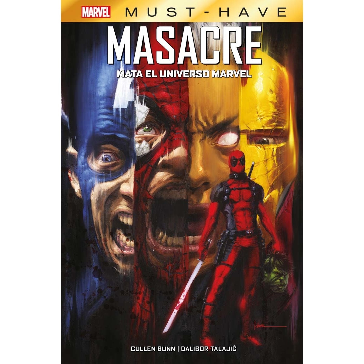 Imagen 0 de Reedición Marvel must have masacre mata el universo marvel  (Tapa dura)