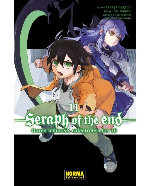Imagen 0 de SERAPH OF THE END 11: GUREN ICHINOSE, CATASTROFE A LOS 16