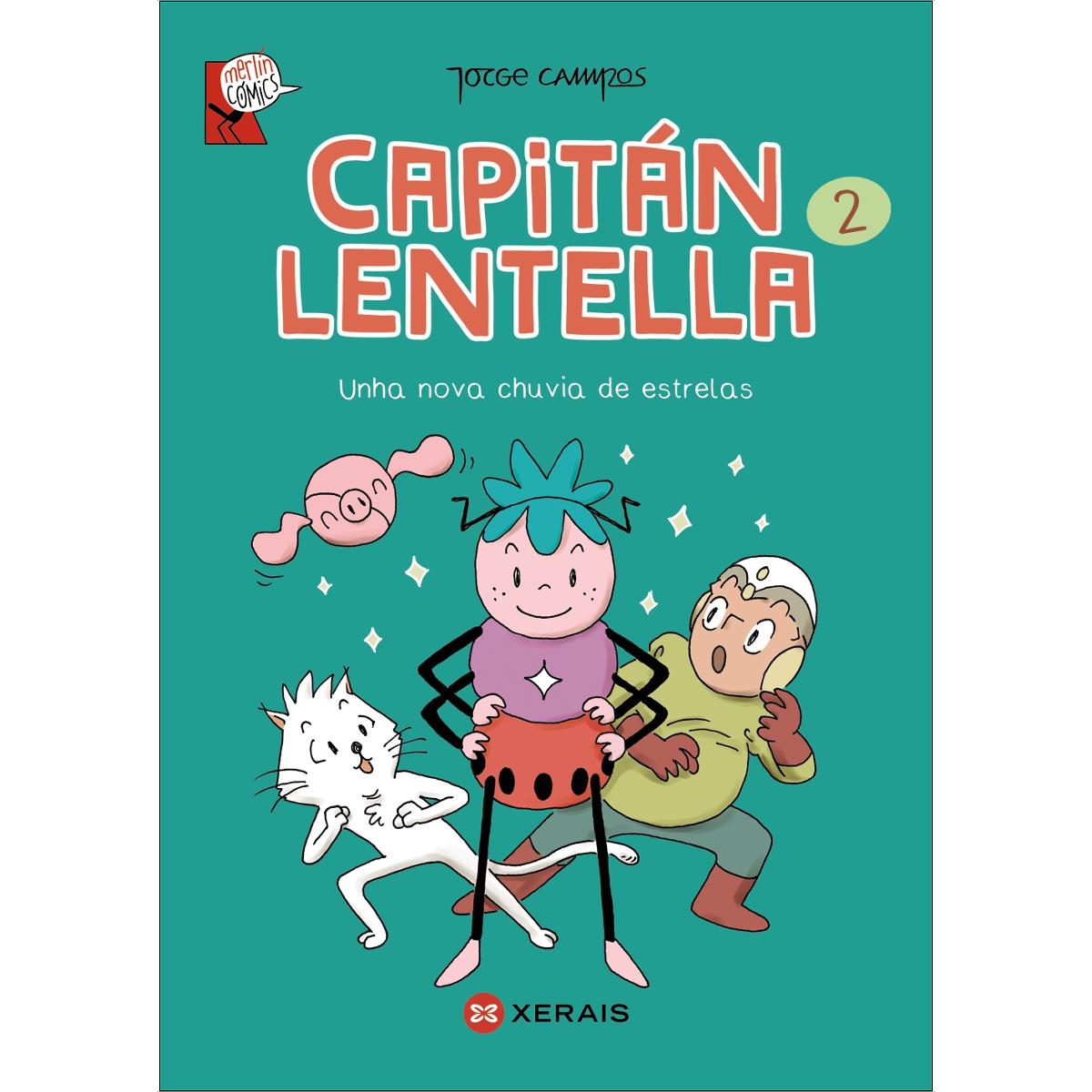 Imagem 0 de Capitán Lentella 2. Unha nova chuvia de estrelas (Capa mole com abas)