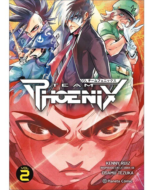 Team Phoenix nº 02 (Capa mole com abas) 1