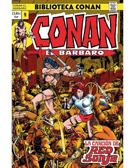 Imagen 1 de Biblioteca conan el bárbaro 5. 1973: conan the barbarian 23-28 usa  (Tapa blanda)