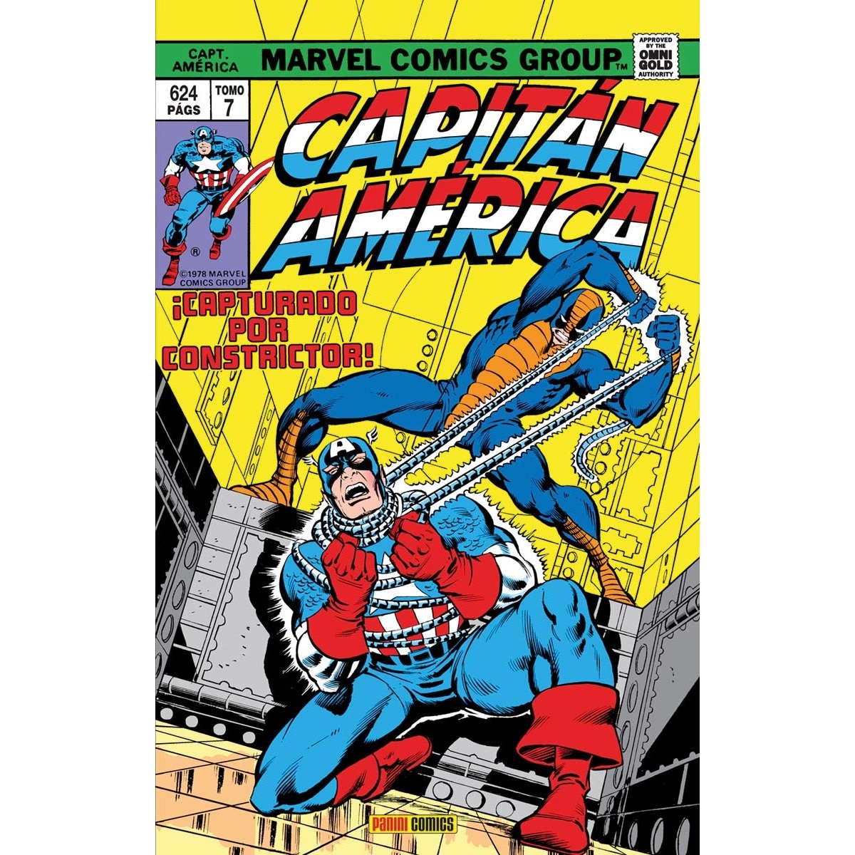 Imagen 0 de Marvel gold capitán américa 7. la corporación  (Tapa dura)