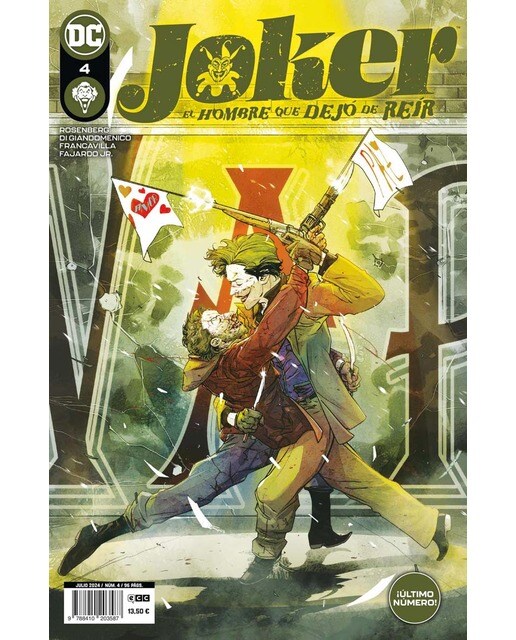 Imagen 0 de Joker: El hombre que dejo& de rei&r núm. 4/20 (Tapa blanda)