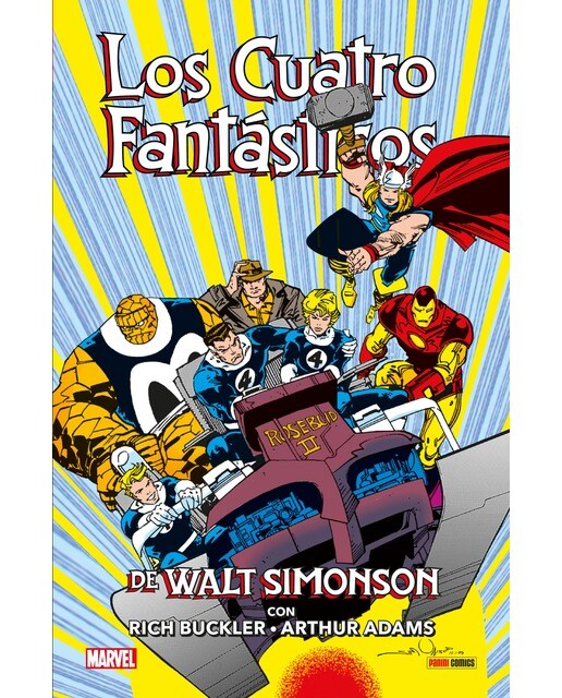Imagen 1 de Los 4 fantásticos de walt simonson  (Tapa dura)