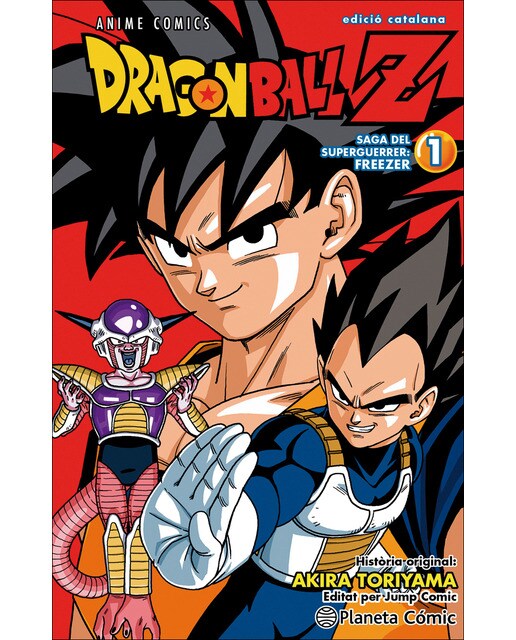 Imagen 0 de Bola de Drac Z Anime Series Freezer n. 01/04  (Tapa blanda con sobrecubierta)