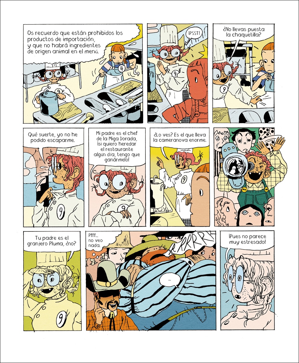 Magda, cocinera intergaláctica 1. El gran torneo (Capa mole com abas) 2