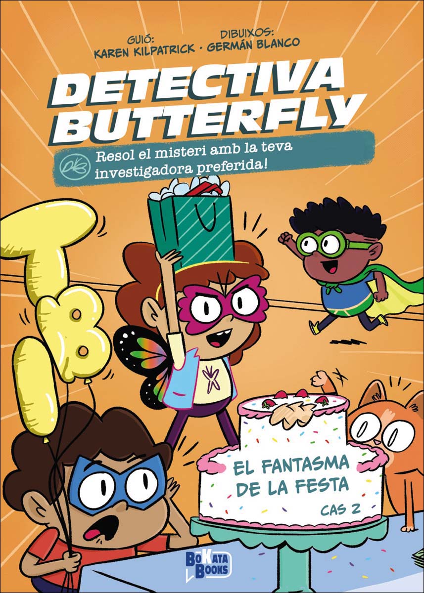 Detectiva Butterfly, Cas 2. El fantasma de la festa 1