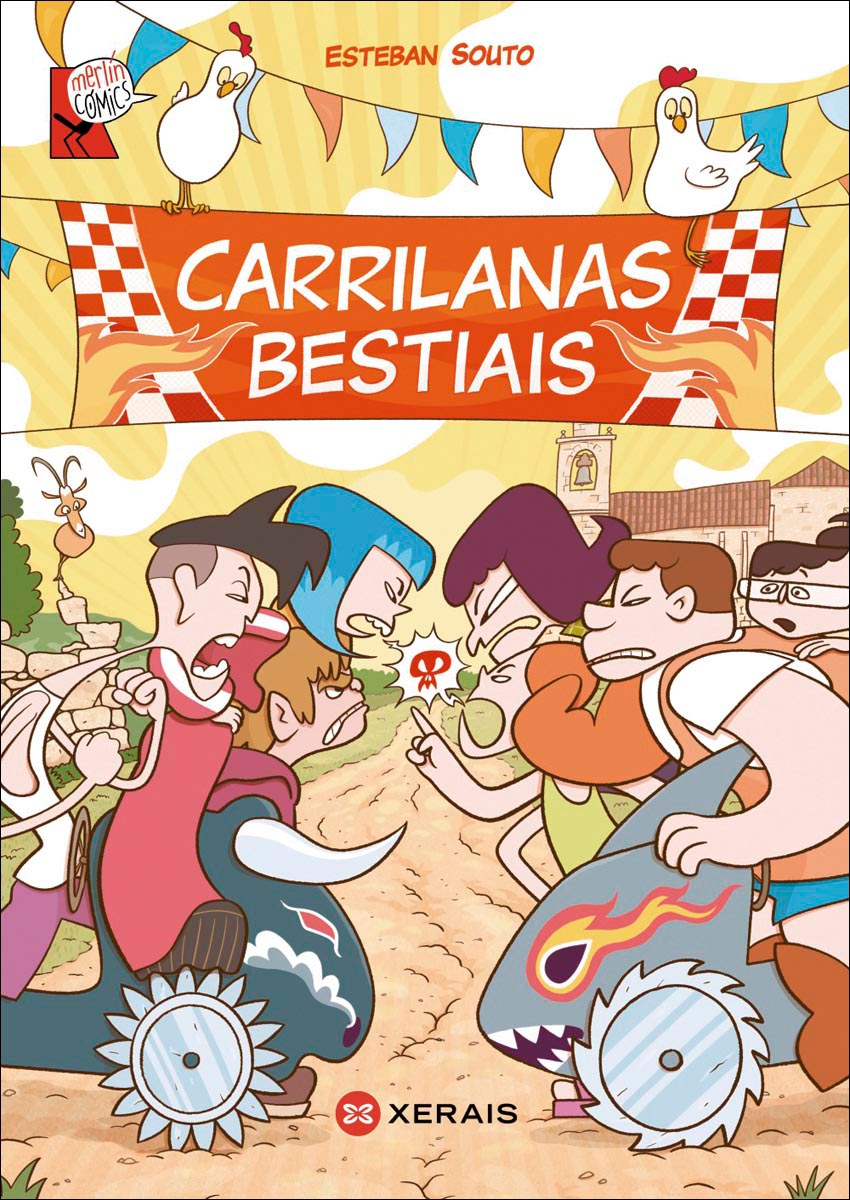Carrilanas bestiais (Capa mole com abas) 1