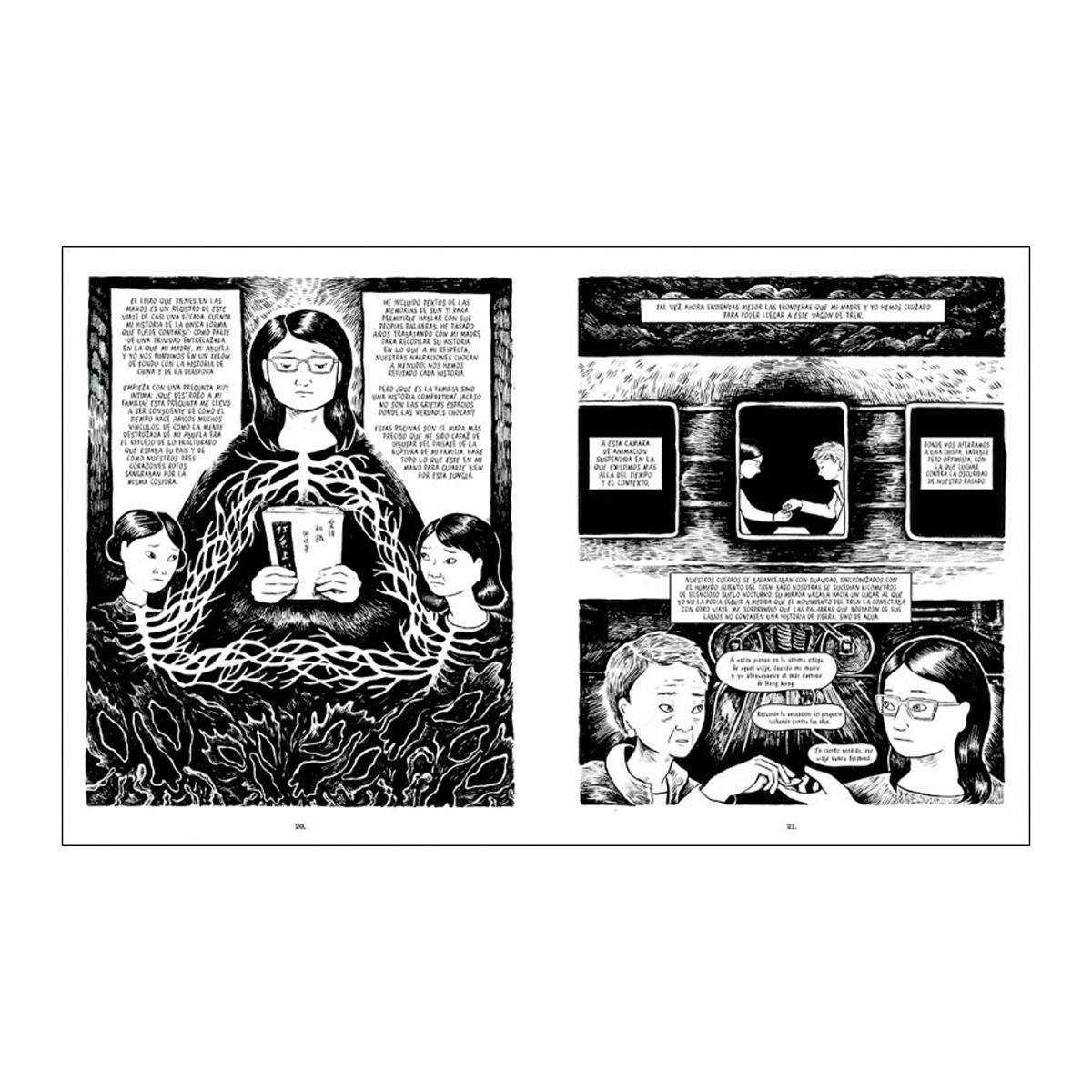 Imagen 3 de Alimentar a los fantasmas: Autobiografía en viñetas  (Tapa blanda)