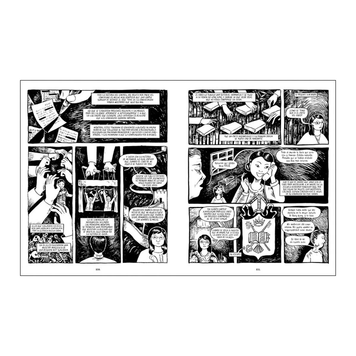Imagen 5 de Alimentar a los fantasmas: Autobiografía en viñetas  (Tapa blanda)