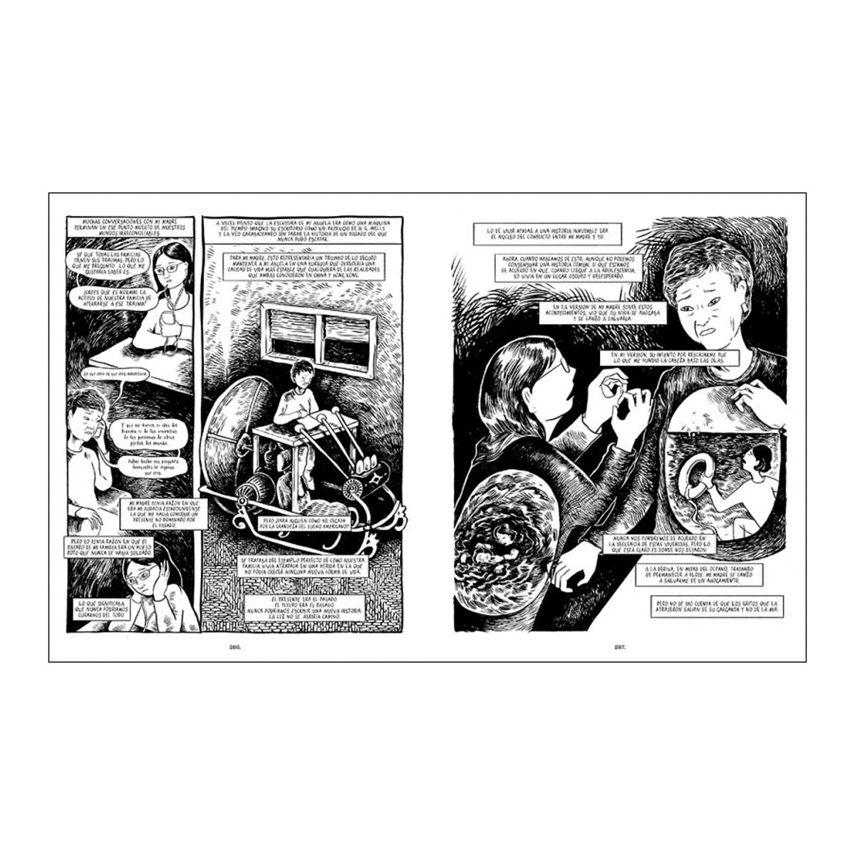 Imagen 6 de Alimentar a los fantasmas: Autobiografía en viñetas  (Tapa blanda)