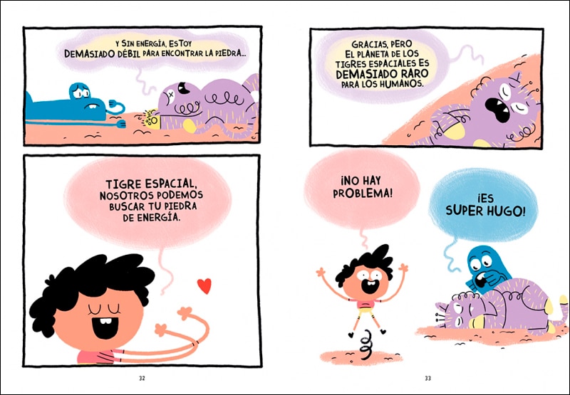 Super Hugo - ¡Soy un tigre espacial! (Capa dura) 4