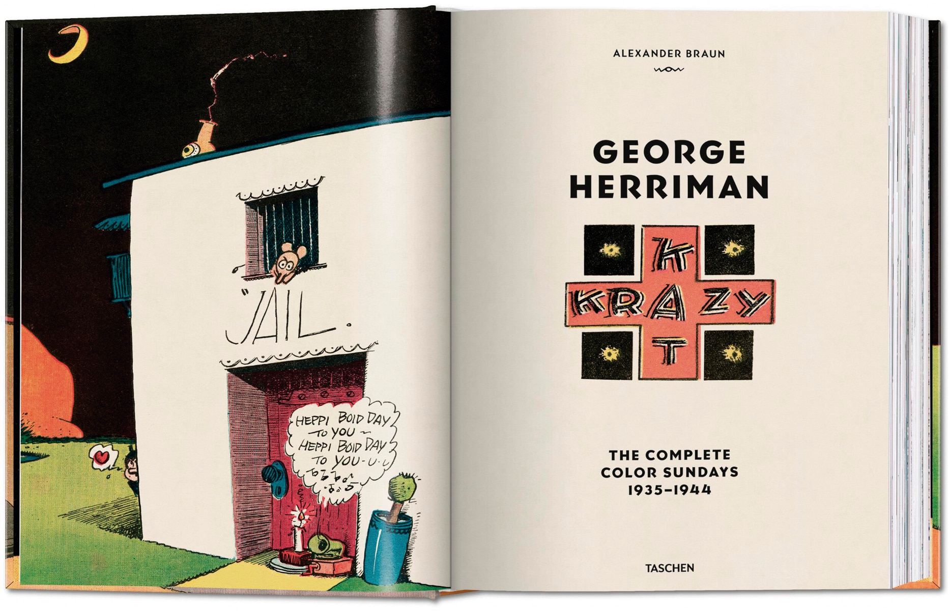 Imagen 0 de George Herriman. Krazy Kat. The Complete Color Sundays 1935&1944 (Tapa dura)