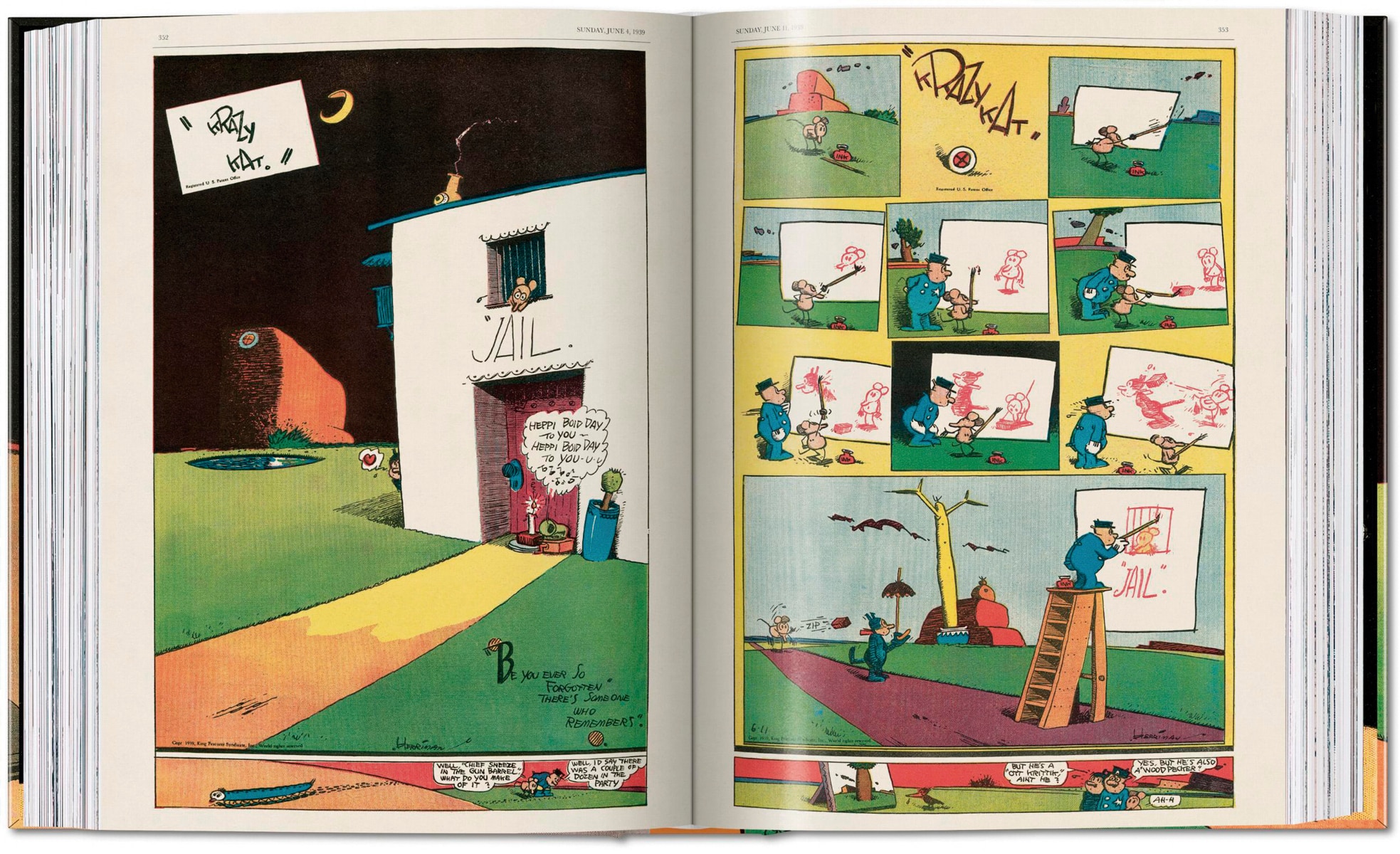 George Herriman. Krazy Kat. The Complete Color Sundays 1935&1944  (Tapa dura) 2