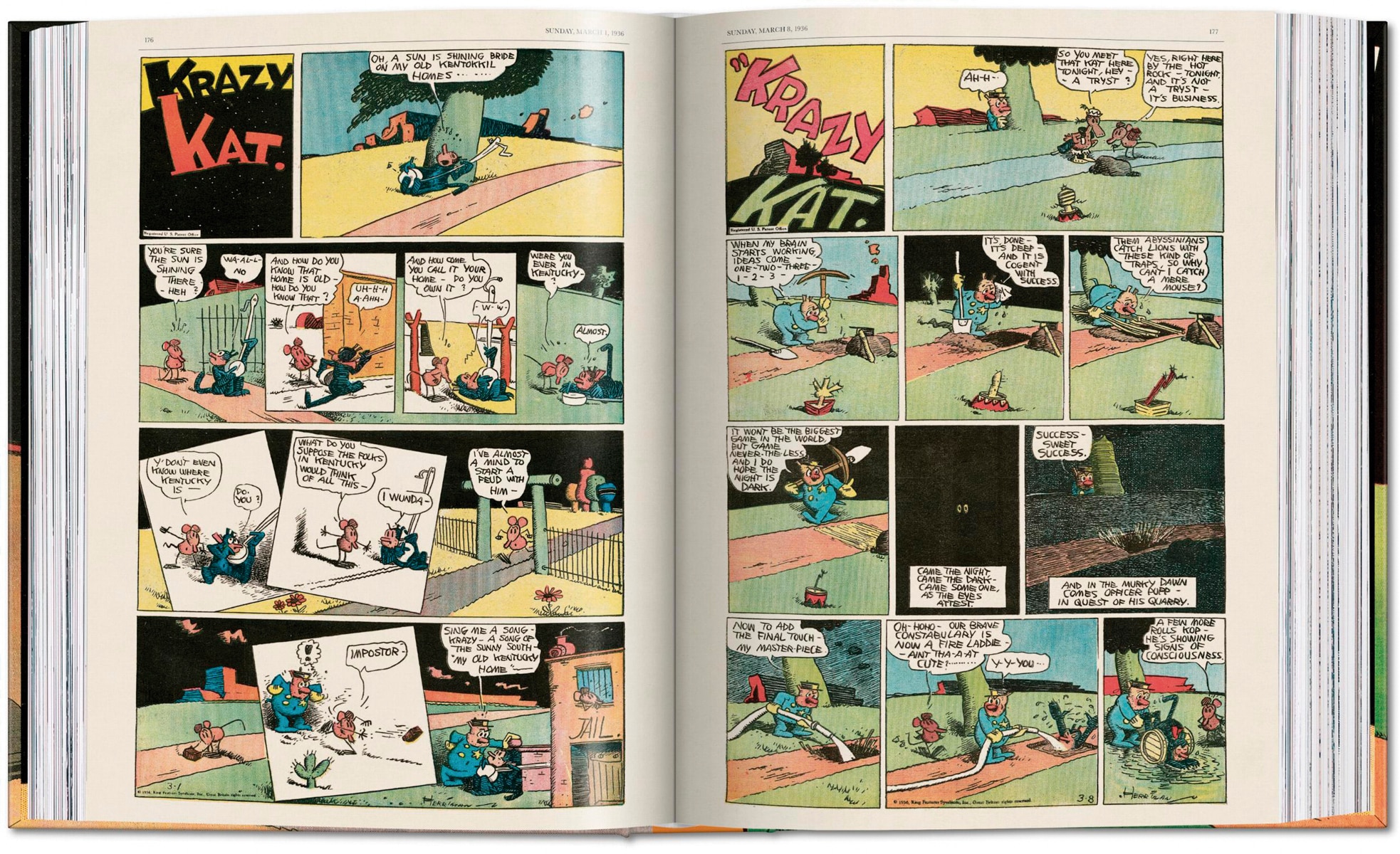 George Herriman. Krazy Kat. The Complete Color Sundays 1935&1944  (Tapa dura) 6