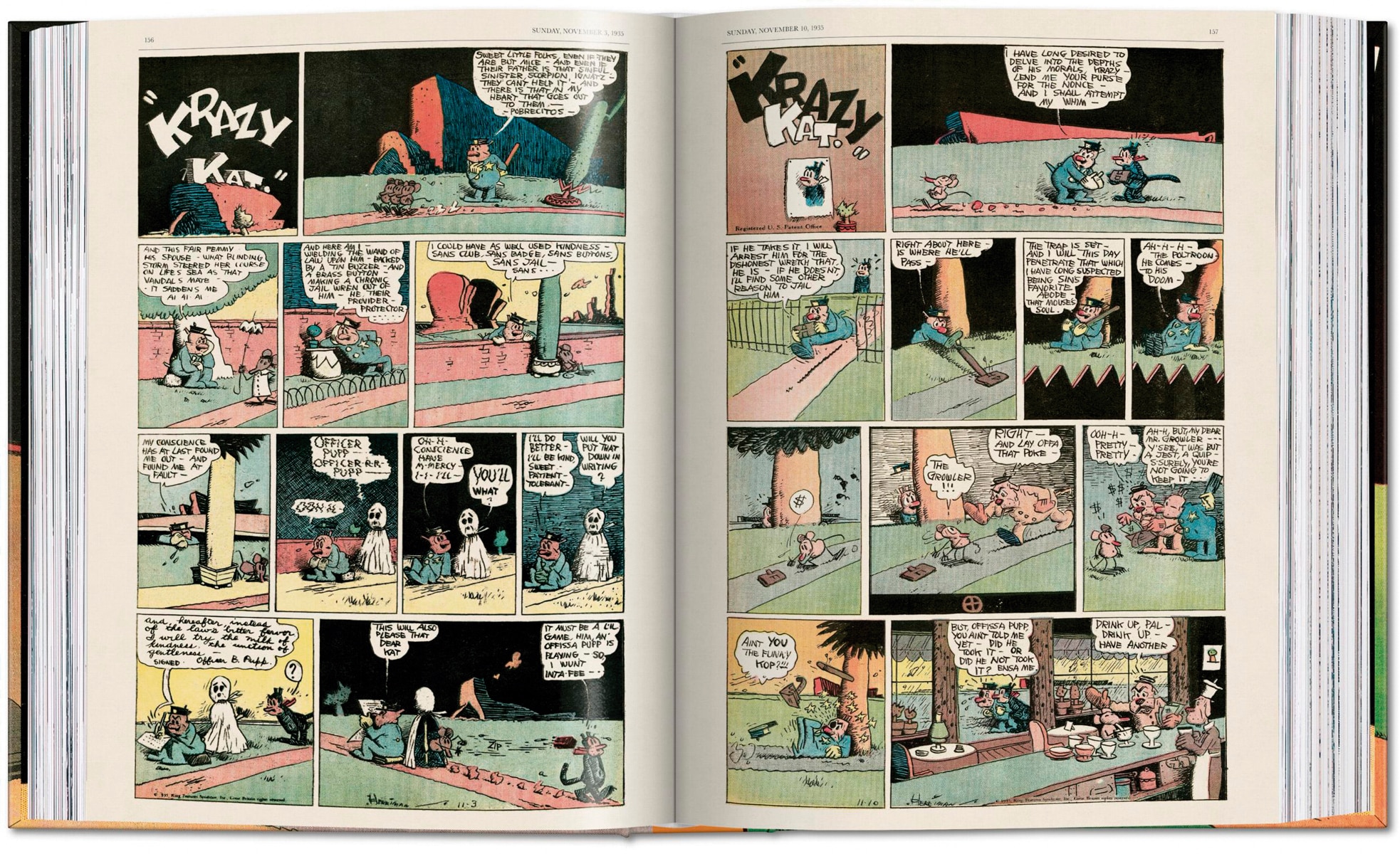 George Herriman. Krazy Kat. The Complete Color Sundays 1935&1944  (Tapa dura) 7