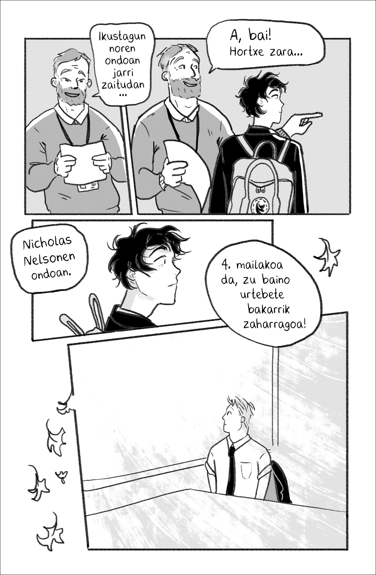 Heartstopper 1. Bi mutilen enkontrua (Capa mole) 2