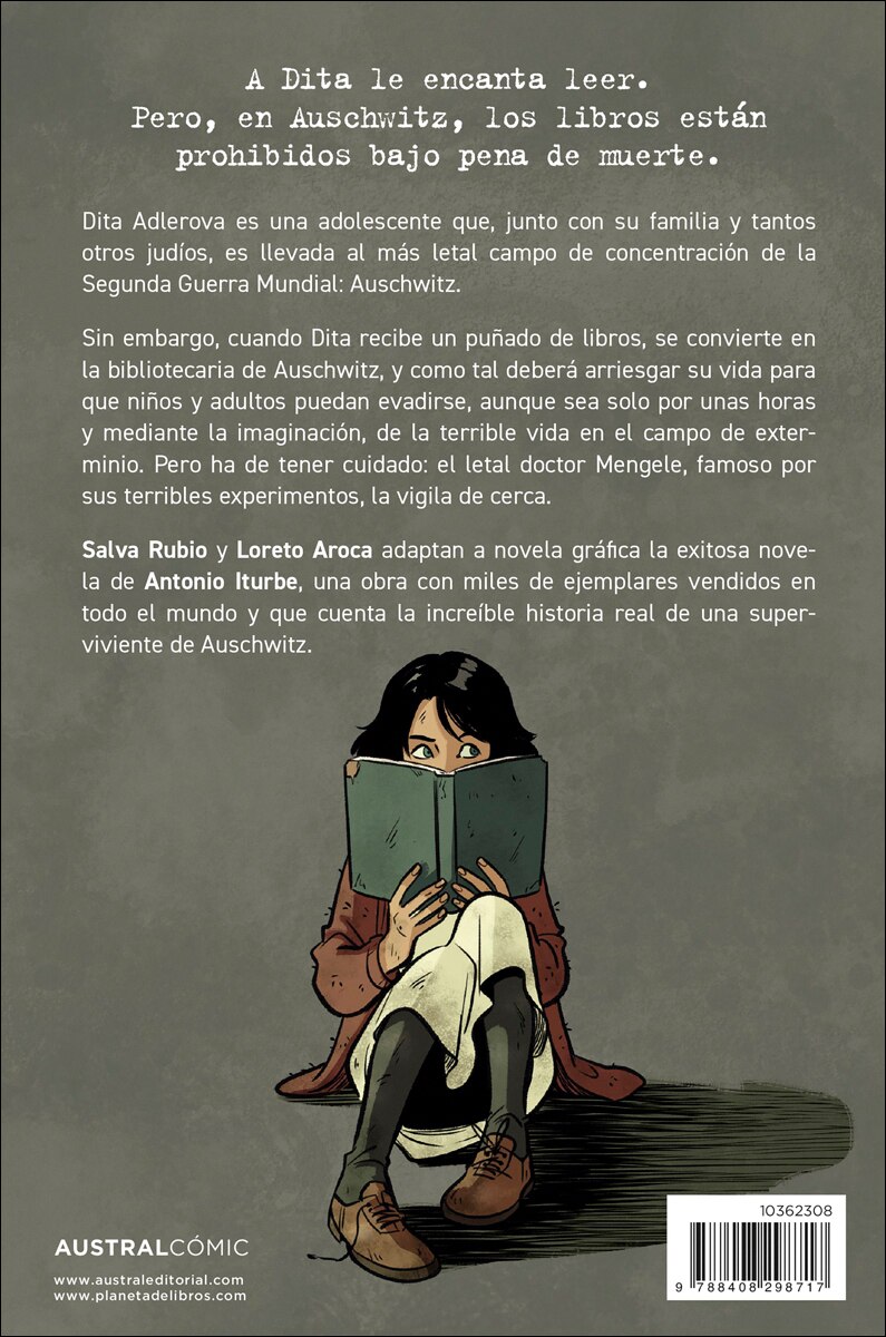 La bibliotecaria de Auschwitz (novela gráfica) (Bolso) (Capa mole) 3