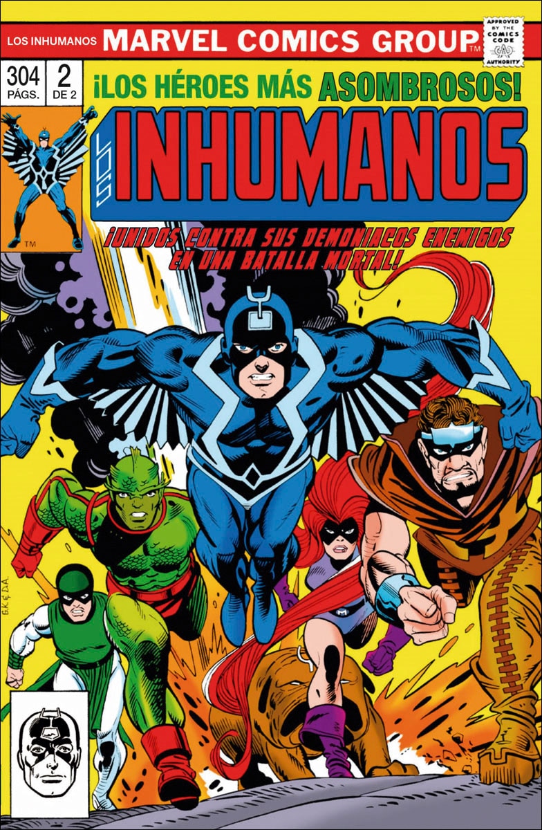 Imagem 0 de Marvel limited edition tpb inhumanos 2 de 2 (Capa mole)
