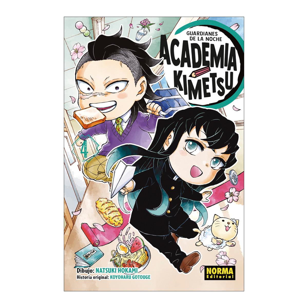 Guardianes de la noche. Academia Kimetsu 4 (Tapa blanda con sobrecubierta) 1