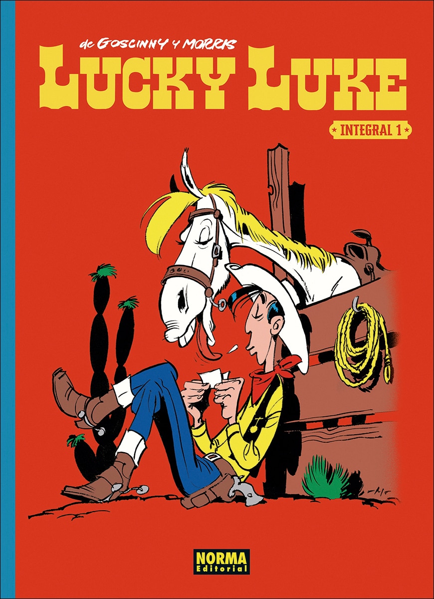 Imagen 0 de Lucky Luke de Goscinny y Morris. Integral 1 (Tapa dura)