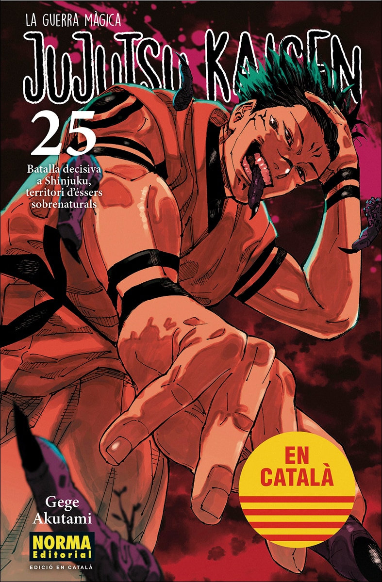 JUJUTSU KAISEN 25 CATALA 1