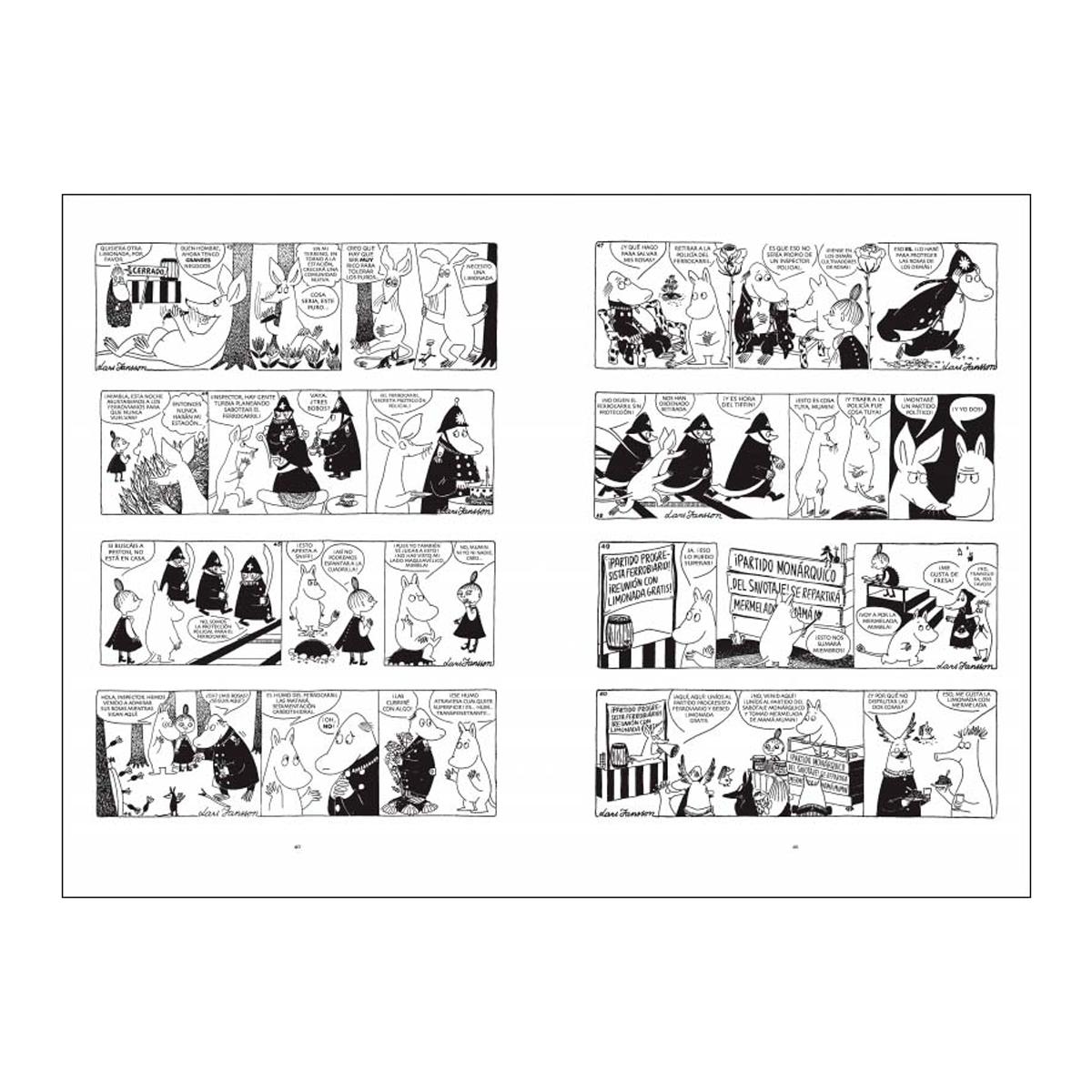MUMIN 6 - La colección completa de cómics de Lars Jansson (Capa dura) 4