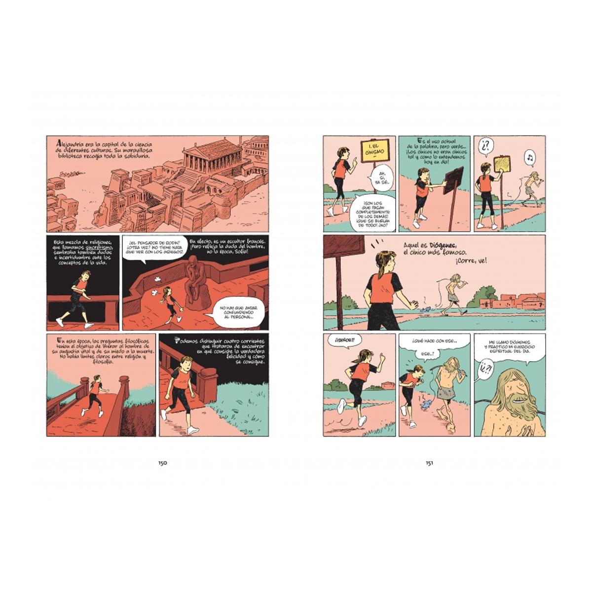 El mundo de Sofía (la novela gráfica) 1 - La filosofía desde Sócrates a Galileo: La filosofía desde Sócrates hasta Galileo (Capa mole) 4