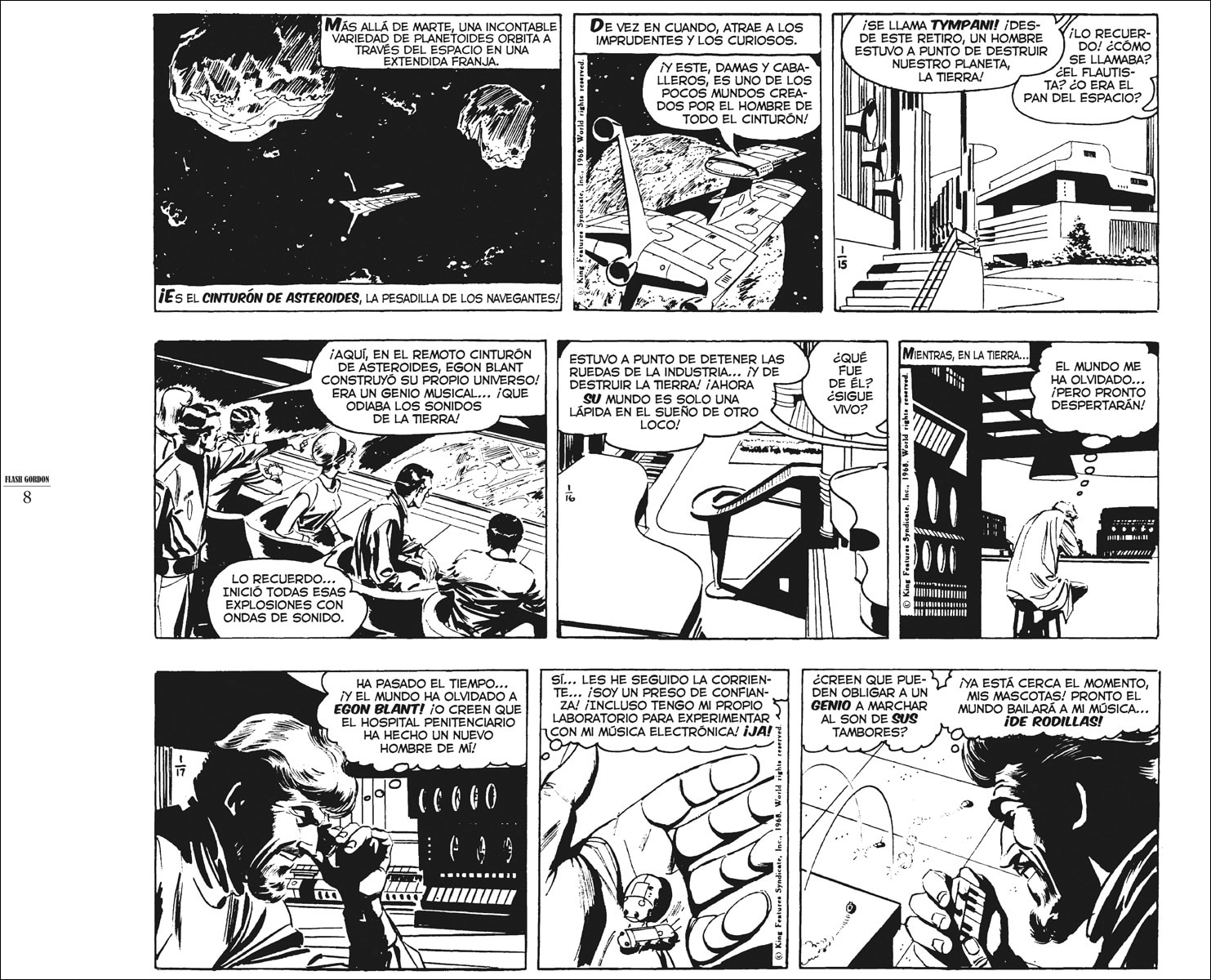 FLASH GORDON 1968-1969 (Capa dura) 2