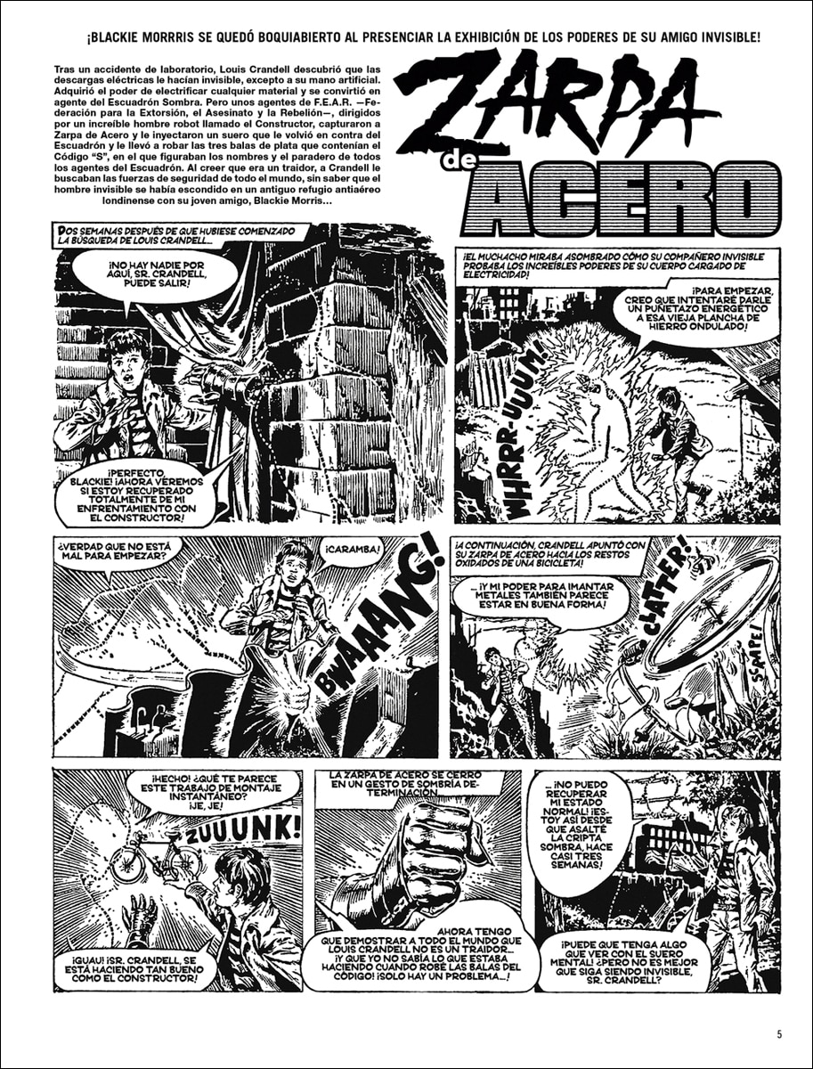 ZARPA DE ACERO 7 (Capa dura) 2