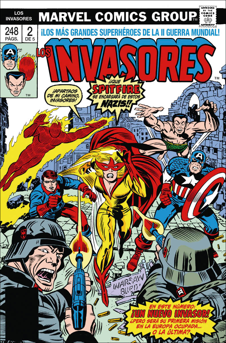 Imagem 0 de Marvel limited edition tpb los invasores 2 de 5 (Capa mole)